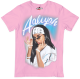 Aaliyah Air Brush Style T - Shirt