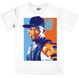 50 Cent Art T Shirt - Color Star Prints