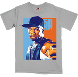 50 Cent Art T Shirt - Color Star Prints