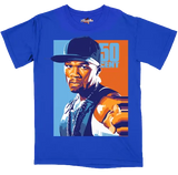50 Cent Art T Shirt - Color Star Prints