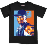 50 Cent Art T Shirt - Color Star Prints