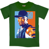 50 Cent Art T Shirt - Color Star Prints