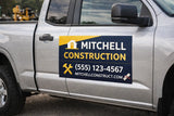 Custom Car Magnets Color Star Prints