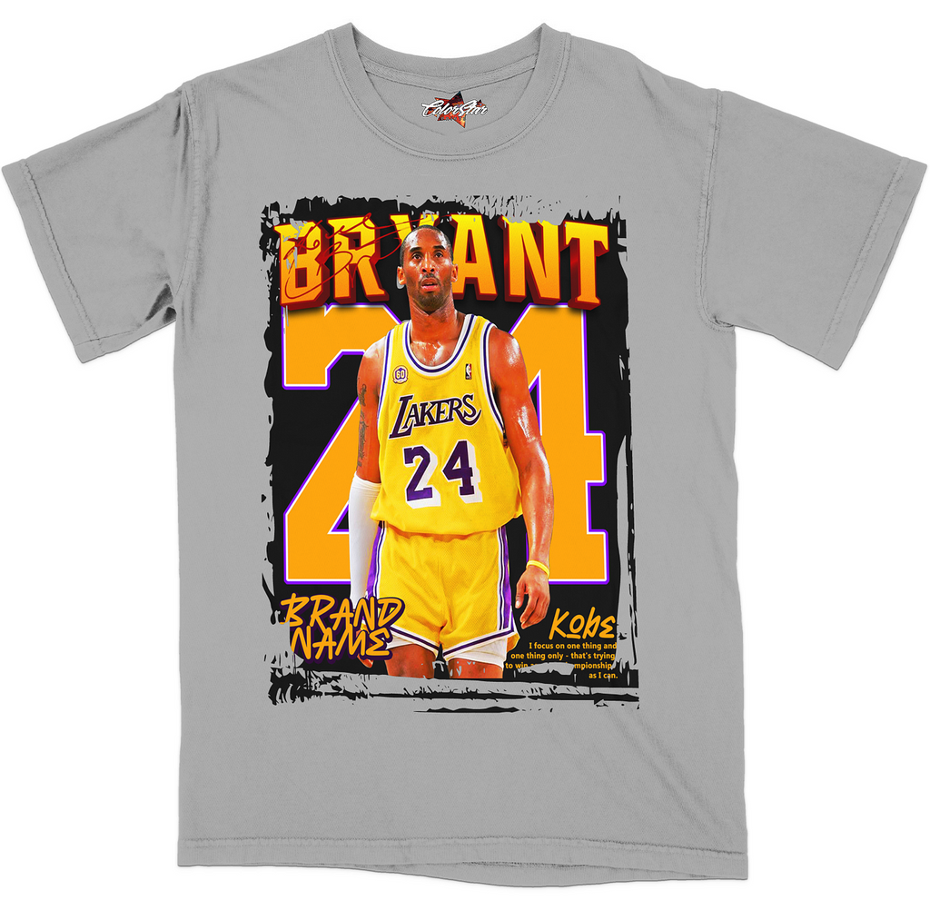 Kobe Bryant All Over Print T-Shirt Men's XL King Lakers NBA #24