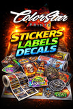 Stickers - Labels - Decals - Color Star Prints