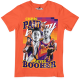 Devin Booker Chris Paul Phoenix Suns T-Shirt - Color Star Prints