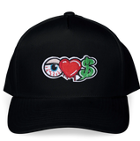 Eye Heart Money Dad Hat - Color Star Prints