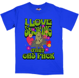 I Love Smoking Gas T Shirt - Color Star Prints