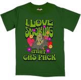 I Love Smoking Gas T Shirt - Color Star Prints