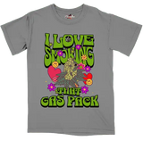 I Love Smoking Gas T Shirt - Color Star Prints