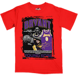 Young Kobe Bryant T Shirt Color Star Prints