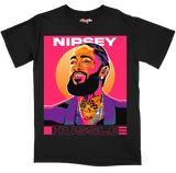 Nipsey Hussle Vaporwave T Shirt Color Star Prints