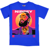 Nipsey Hussle Vaporwave T Shirt Color Star Prints