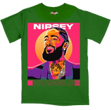 Nipsey Hussle Vaporwave T Shirt Color Star Prints