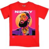 Nipsey Hussle Vaporwave T Shirt Color Star Prints