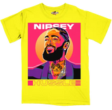 Nipsey Hussle Vaporwave T Shirt Color Star Prints