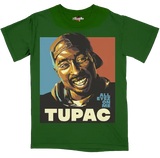 Tupac America T Shirt Color Star Prints