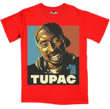 Tupac America T Shirt Color Star Prints