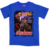 Tupac Shakur Bootleg T Shirt Color Star Prints