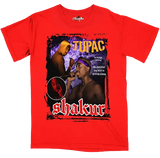 Tupac Shakur Bootleg T Shirt Color Star Prints
