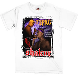 Tupac Shakur Bootleg T Shirt Color Star Prints