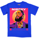 Nipsey Hussle Vaporwave T Shirt Color Star Prints